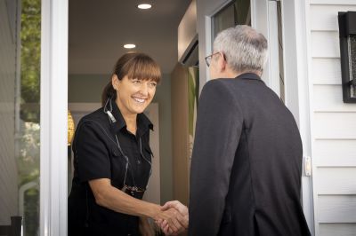Votre arrivée au bureau d'hygiène dentaire